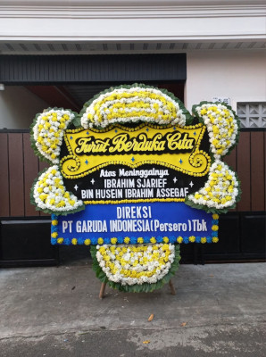 Papan Bunga Duka di Kutabuluh
