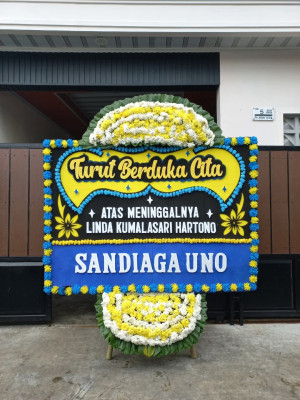Papan Bunga Duka di Kutabuluh