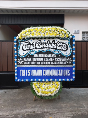 Papan Bunga Duka di Kutabuluh